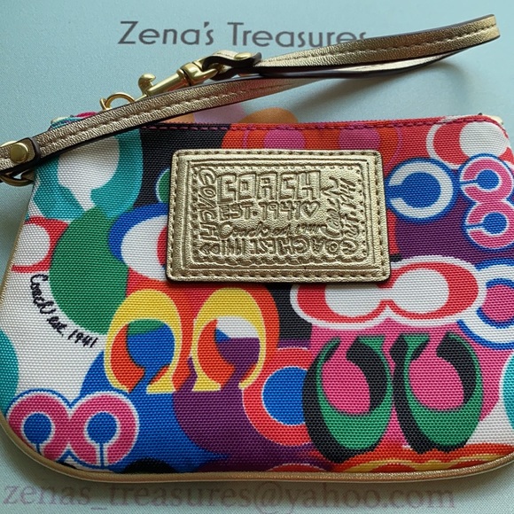 Coach Designer Accessories - Coach Designer Wristlet NWOT